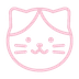 cat face button